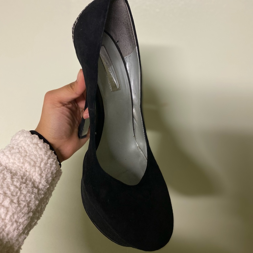 Black heels